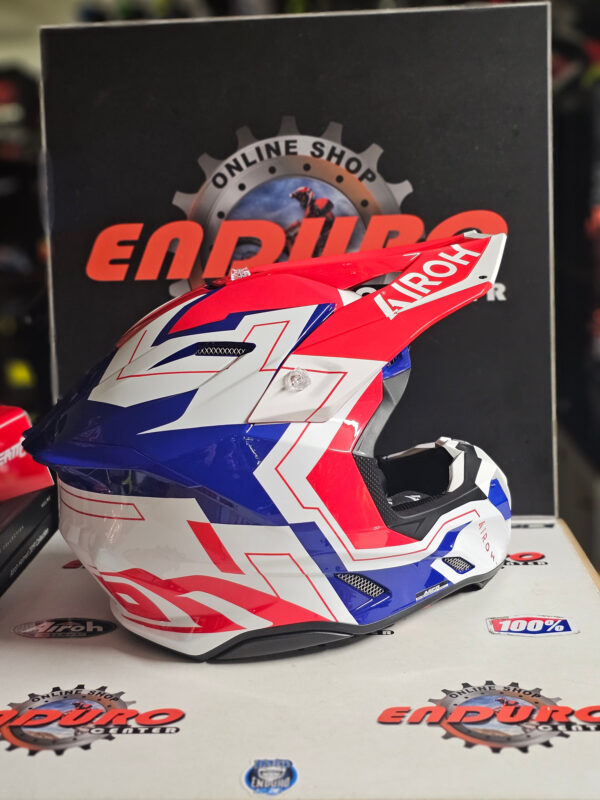 CAPACETE AIROH TWIST 3 DIZZY BLU/RED/WHT - Image 4