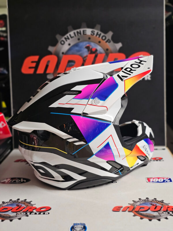 CAPACETE AIROH TWIST 3 RAINBOW MULTICOLOR - Image 4