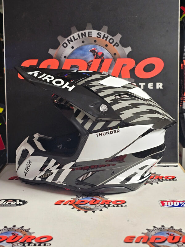 CAPACETE AIROH TWIST 3 THUNDER BLK/WHT - Image 4