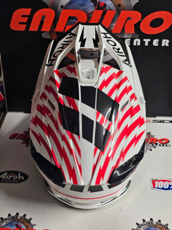 CAPACETE AIROH TWIST 3 THUNDER RED/WHT/BLK - Image 7
