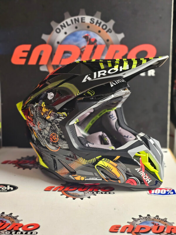 CAPACETE AIROH TWIST 3 TOXIC BLK/MLT - Image 2