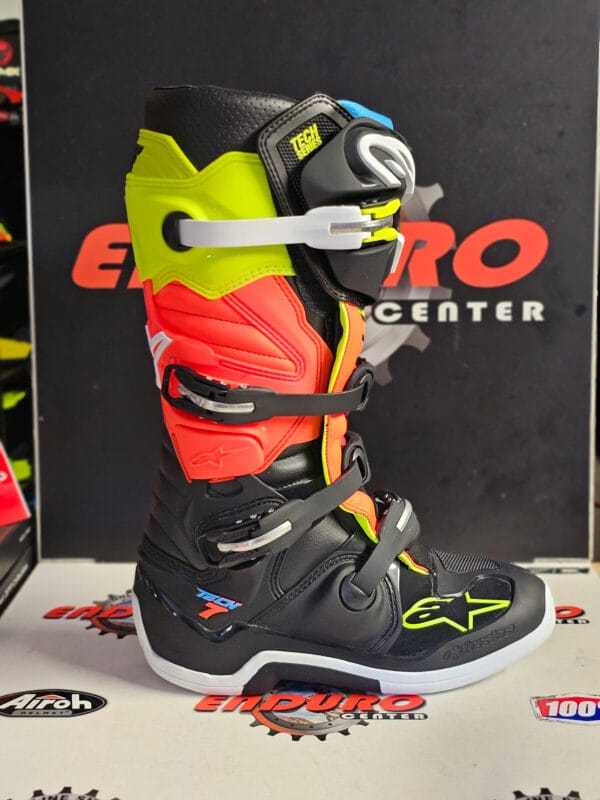 BOTAS ALPINESTARS TECH 7 BLK/MULTI - Image 3