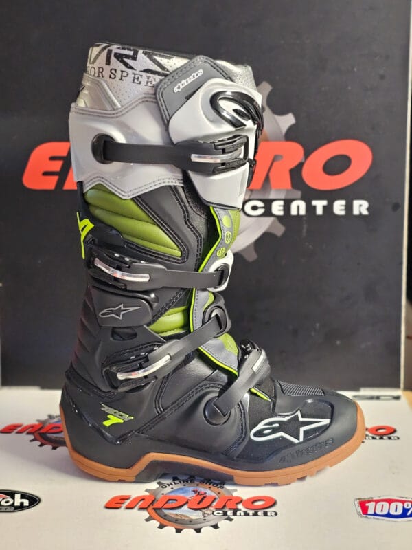 BOTAS ALPINESTARS TECH 7 ENDURO BLK/GRNMLTR - Image 3