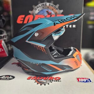 CAPACETE AIROH TWIST 3 SHARD ORGFLU/PTRL/BLK