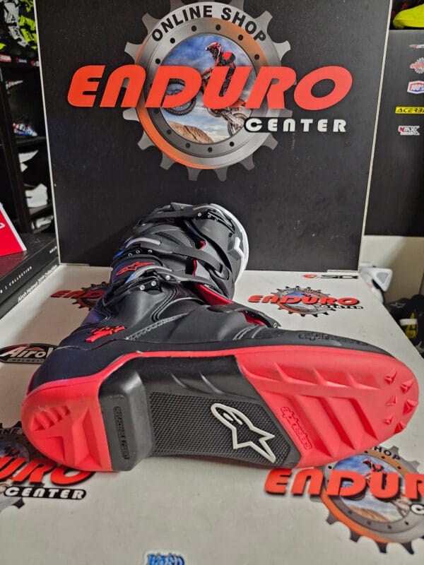 BOTAS ALPINESTARS TECH 7 BLK/GRY/RED - Image 9