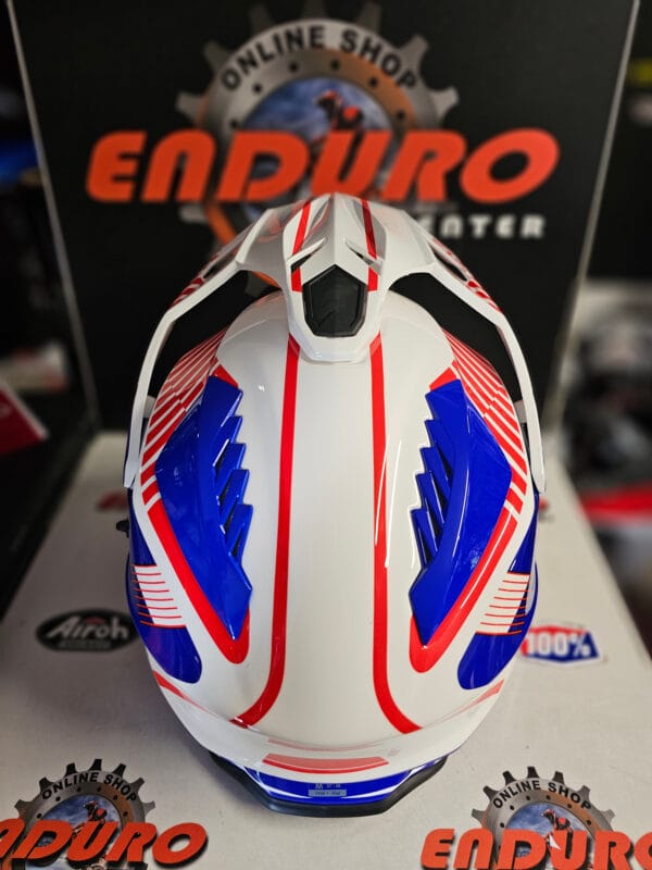 CAPACETE AIROH COMMANDER BOOST WHT/RED/BLU - Image 9