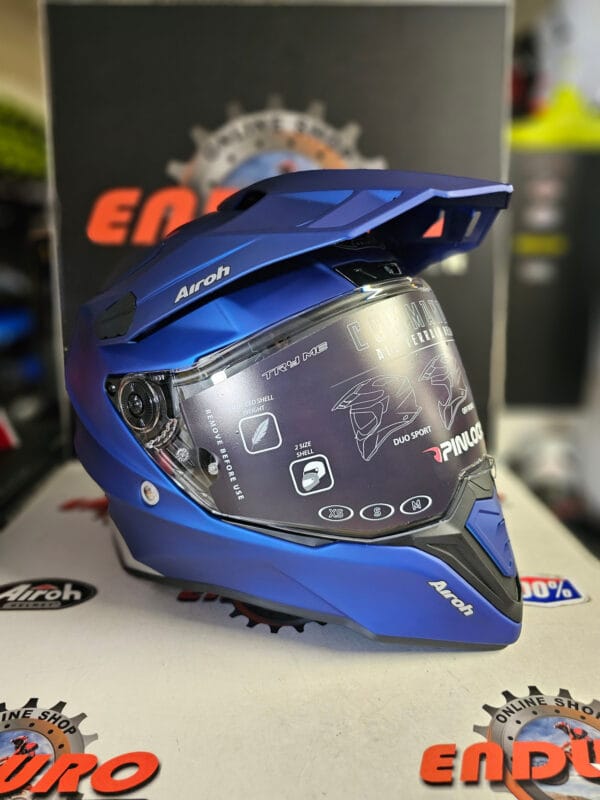 CAPACETE AIROH COMMANDER COLOR BLU MATE - Image 2