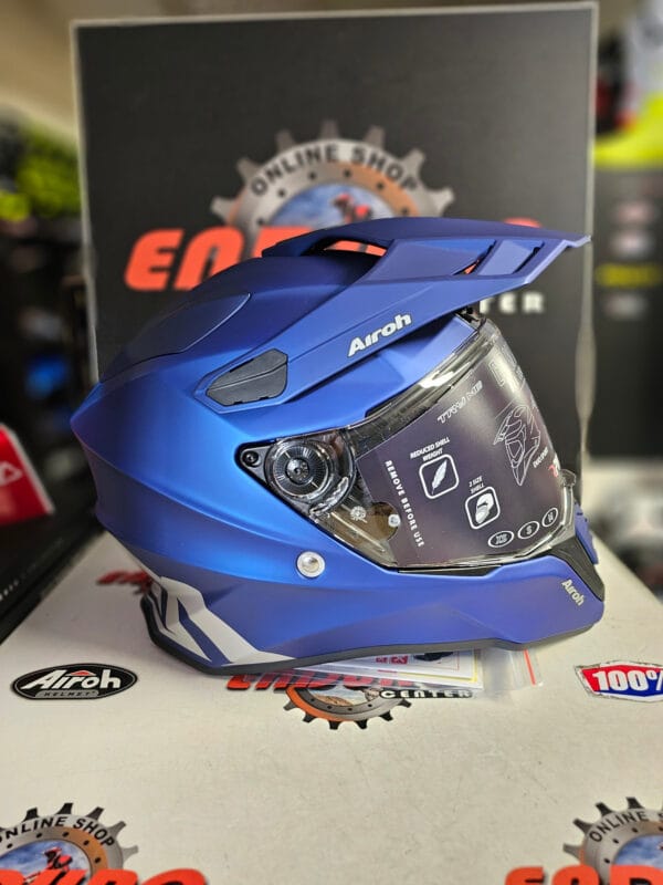 CAPACETE AIROH COMMANDER COLOR BLU MATE - Image 4