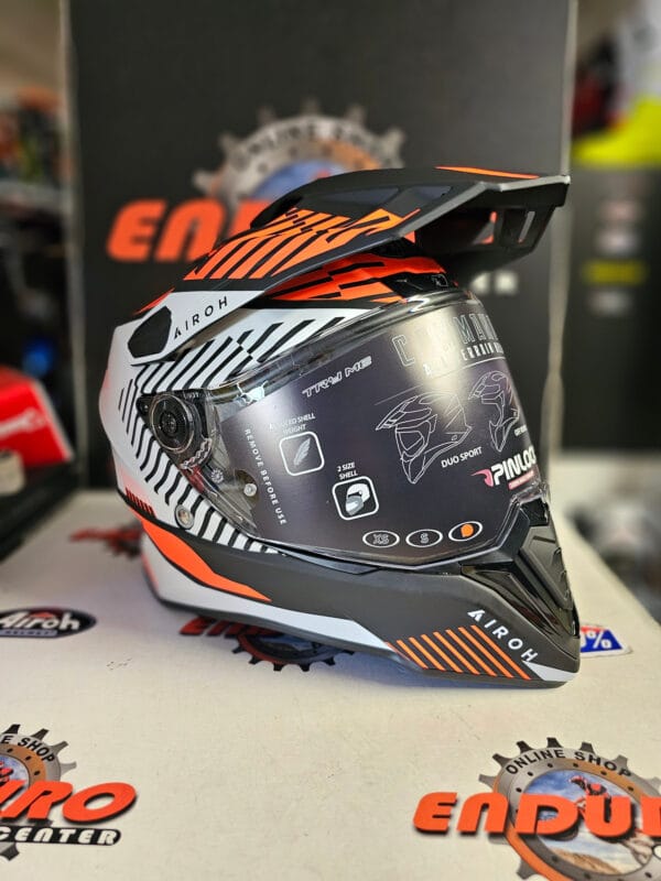CAPACETE AIROH COMMANDER BOOST ORG MATE - Image 2