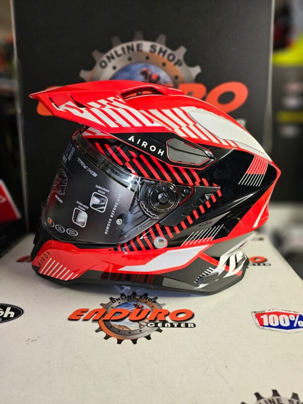 CAPACETE AIROH COMMANDER BOOST RED GLOSS - Image 5
