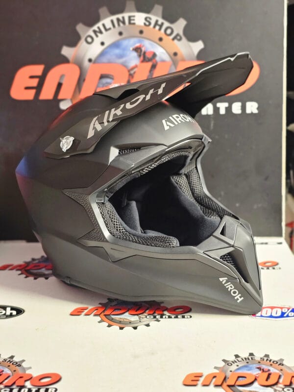 CAPACETE AIROH WRAAAP BLK MATE - Image 2