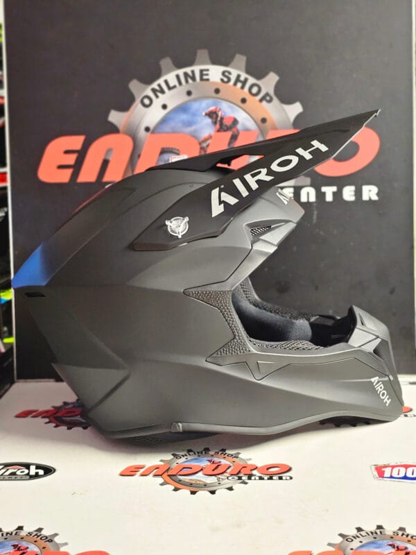 CAPACETE AIROH WRAAAP BLK MATE - Image 3