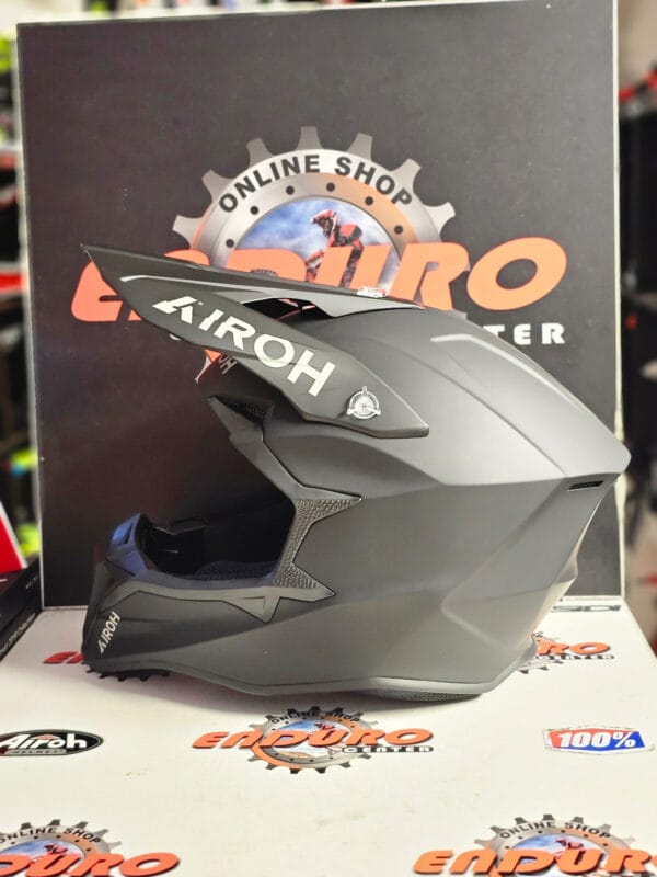 CAPACETE AIROH WRAAAP BLK MATE - Image 4