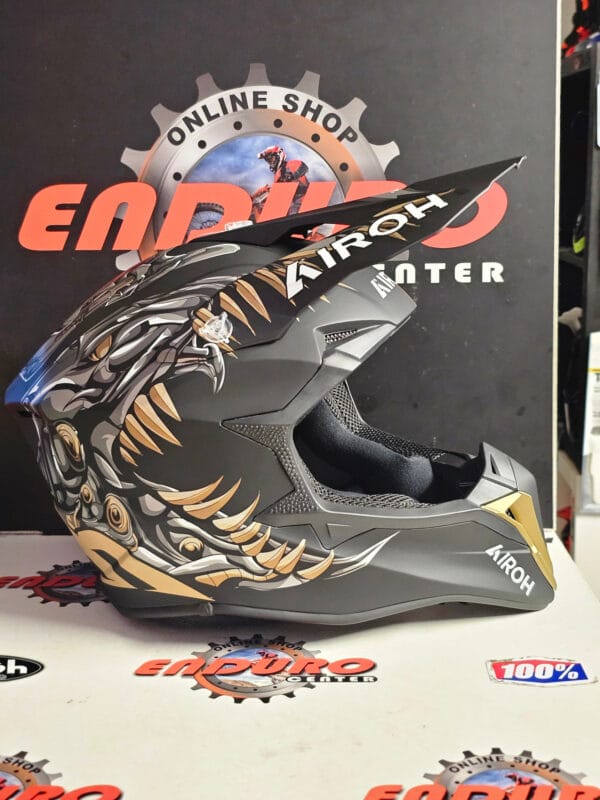 CAPACETE AIROH WRAAAP CYBORG MATE - Image 3
