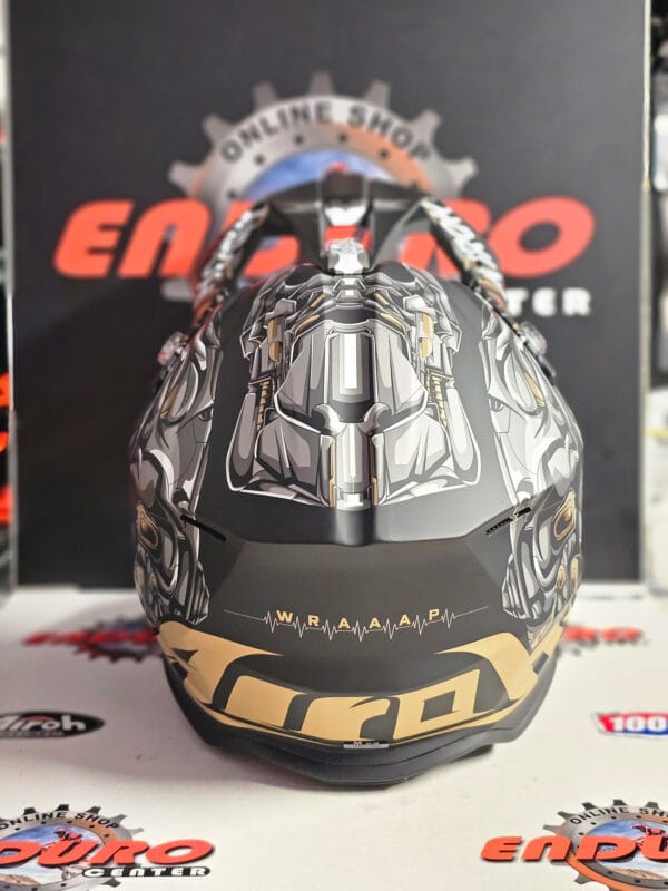 CAPACETE AIROH WRAAAP CYBORG MATE - Image 6