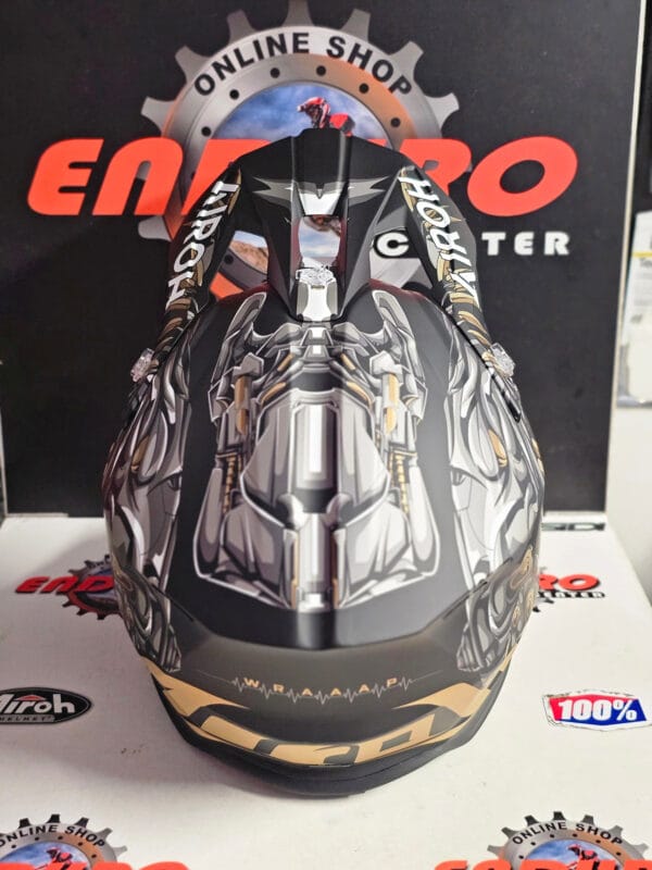 CAPACETE AIROH WRAAAP CYBORG MATE - Image 7