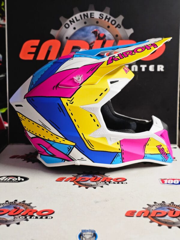 CAPACETE AIROH WRAAAP PAINT MULTICOLOR - Image 3