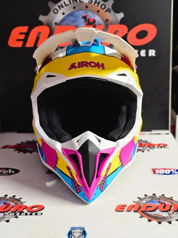 CAPACETE AIROH WRAAAP PAINT MULTICOLOR - Image 5
