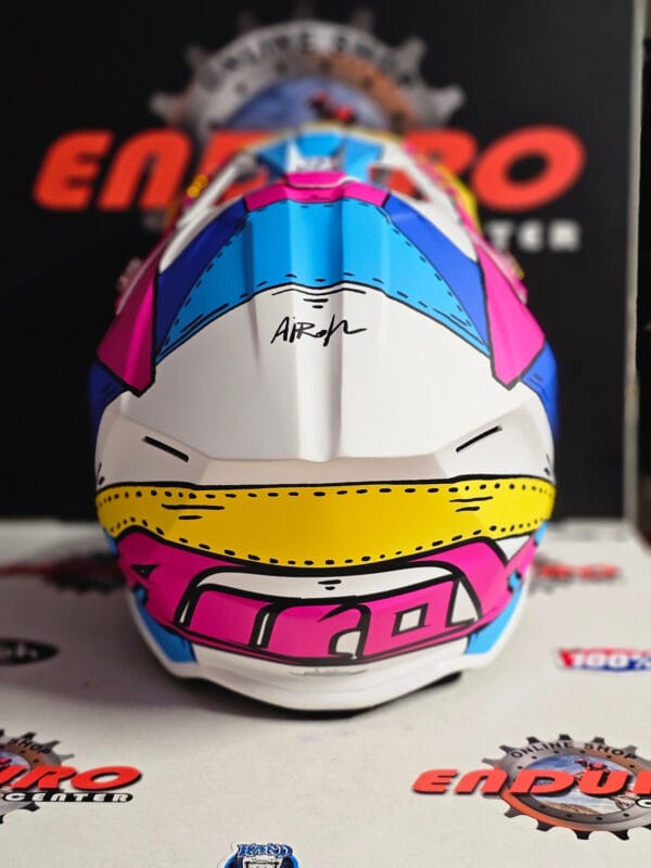 CAPACETE AIROH WRAAAP PAINT MULTICOLOR - Image 6