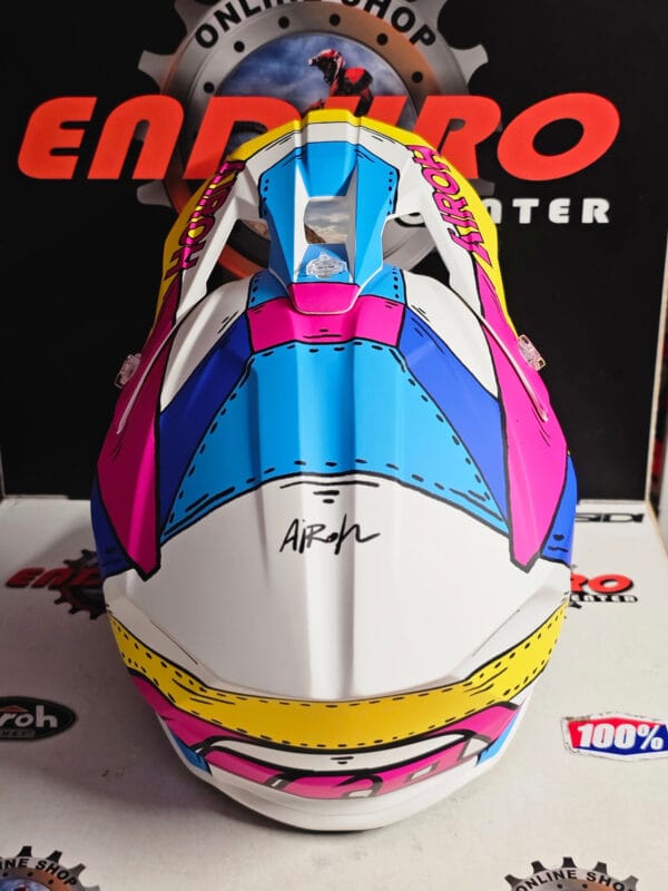 CAPACETE AIROH WRAAAP PAINT MULTICOLOR - Image 7