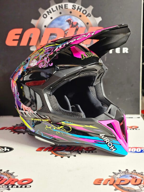 CAPACETE AIROH WRAAAP MUSIC BLK GLOSS - Image 2