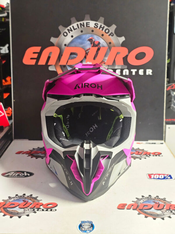 CAPACETE AIROH TWIST 3 KING PNK/BLK/GRY - Image 6