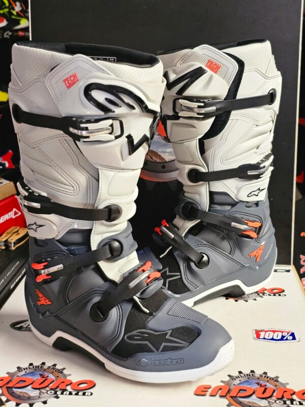 BOTAS ALPINESTARS TECH 7 DKGRY/WHT - Image 2