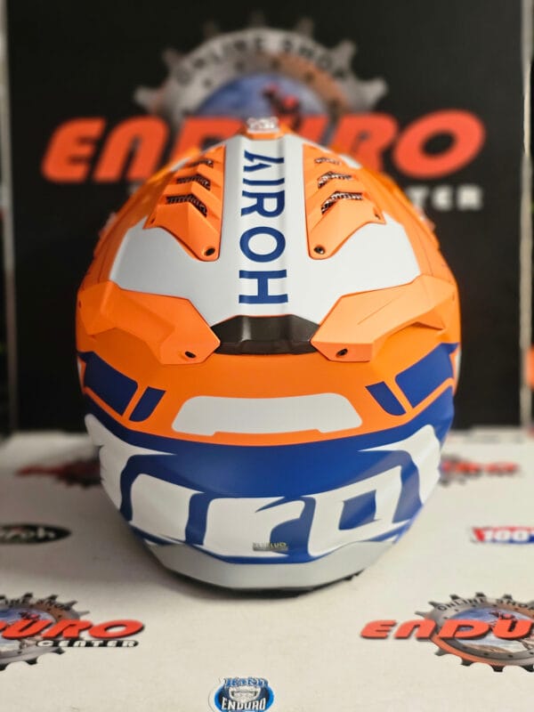CAPACETE AIROH AVIATOR 3 SPIN ORG/BLU/WHT - Image 8