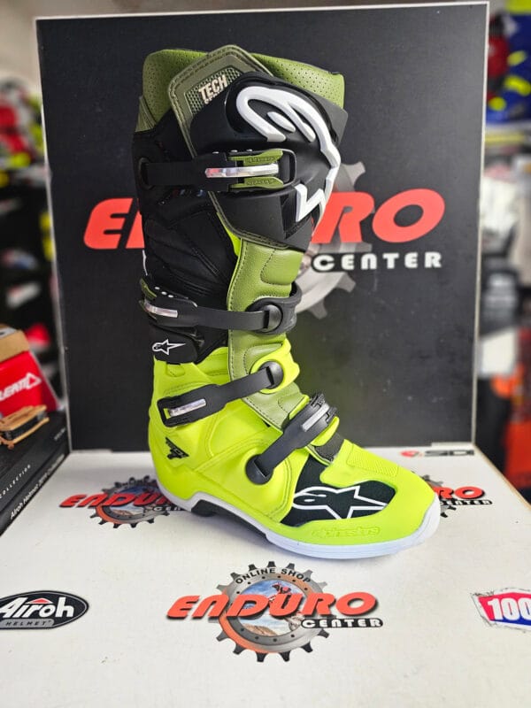 BOTAS ALPINESTARS TECH 7 YLWFLU/GRNMLTR - Image 2