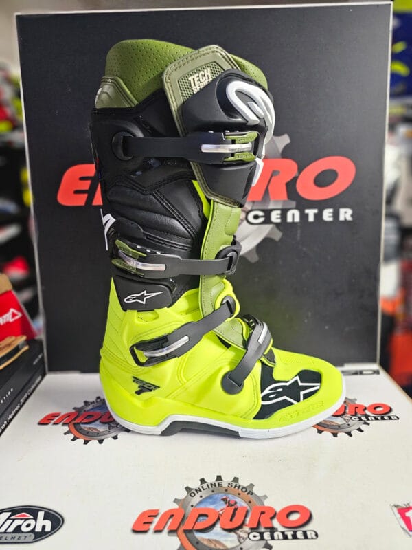 BOTAS ALPINESTARS TECH 7 YLWFLU/GRNMLTR - Image 3