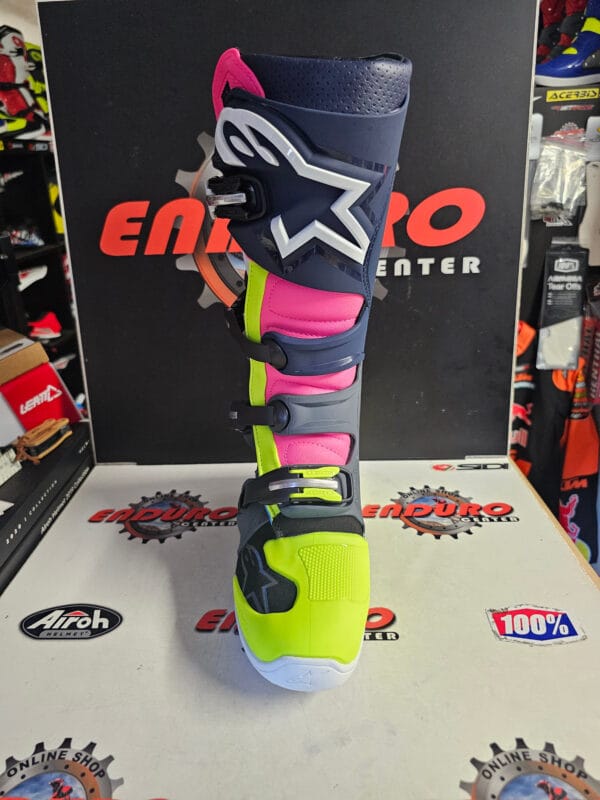 BOTAS ALPINESTARS TECH 7 YLWFLU/GRY/PNK - Image 6