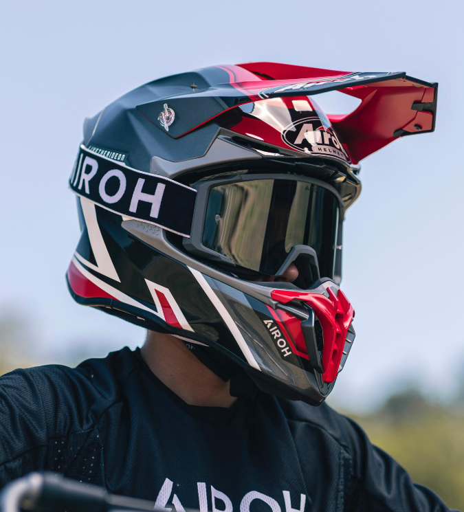 CAPACETE AIROH TWIST 2.0 SHAKEN RED/GRY/BLK 10 CAPACETE AIROH TWIST 2.0 SHAKEN RED/GRY/BLK - Image 10