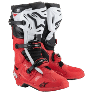 BOTAS ALPINESTARS TECH 10 ENDURO RED/BLK/WHT