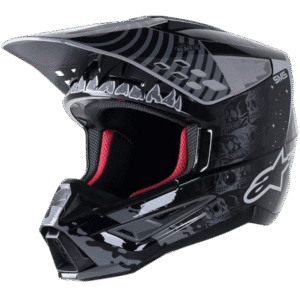 CAPACETE ALPINESTARS SM-5 SOLAR FLARE BLK/GRY