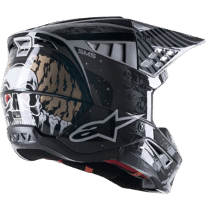 CAPACETE ALPINESTARS SM-5 SOLAR FLARE BLK/GRY