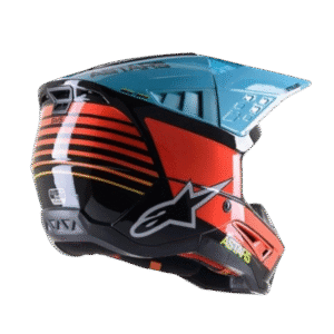 CAPACETE ALPINESTARS SM-5 SPEED BLK/YLW/BLU