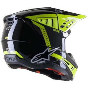 CAPACETE ALPINESTARS SM-5 BEAM BLK/YLWFLU