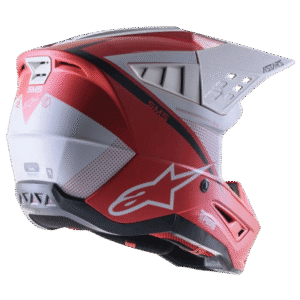 CAPACETE ALPINESTARS SM-5 RAYON RED/WHT/BLK