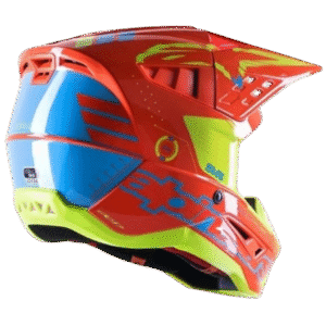 CAPACETE ALPINESTARS SM-5 ACTION ORGFLU/YLWFLU/BLU