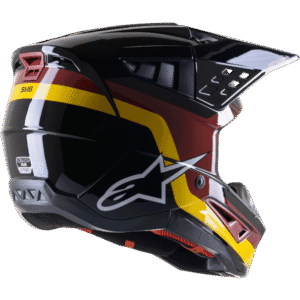 CAPACETE ALPINESTARS SM-5 VENTURE BLK/YLW/BDX