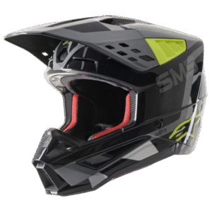 CAPACETE ALPINESTARS SM-5 ROVER GRY/BLK/YLWFLU