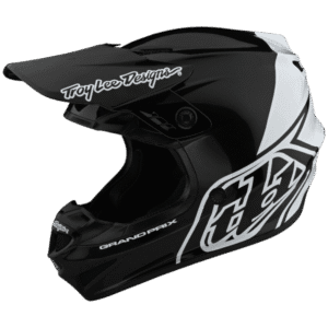 CAPACETE TROY LEE DESIGNS GP BLOCK BLK/WHT