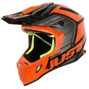 CAPACETE JUST1 J38 BLADE ORG/GRY/BLK