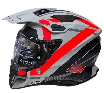 CAPACETE AIROH COMMANDER 2 MAVICK GRY/ORGFLU - Image 8