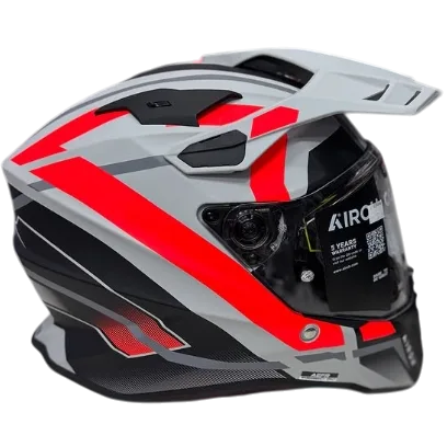 CAPACETE AIROH COMMANDER 2 MAVICK GRY/ORGFLU - Image 3