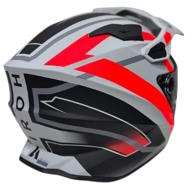 CAPACETE AIROH COMMANDER 2 MAVICK GRY/ORGFLU - Image 4