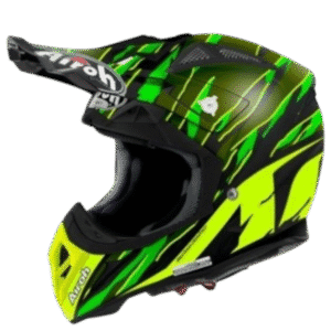 CAPACETE AIROH AVIATOR 2.2 THREAT BLK/GRN/YLWFLU