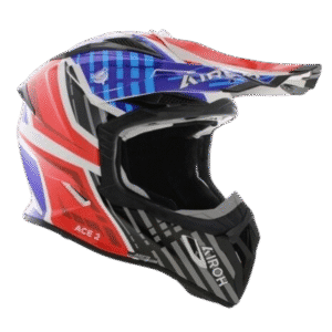 CAPACETE AIROH AVIATOR ACE 2 PROUD BLU/RED/BLK