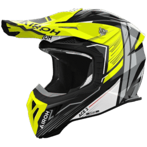 CAPACETE AIROH AVIATOR ACE 2 ENGINE YLWFLU/GRY/BLK