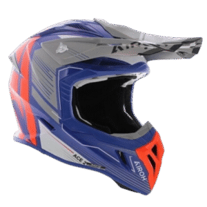 CAPACETE AIROH AVIATOR ACE 2 ENGINE CERULEAN BLU/ORG/GRY